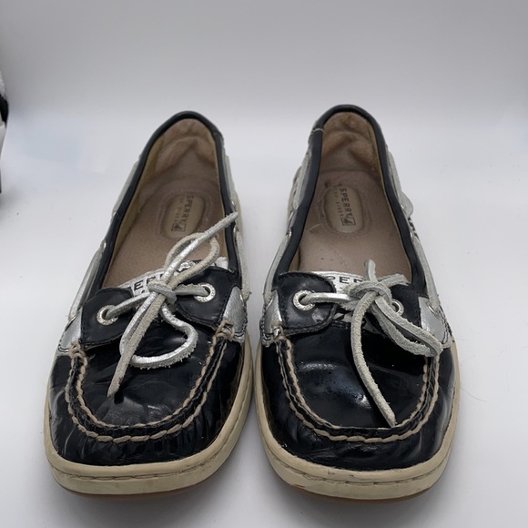 Sperry top sider houndstooth shoes sailorcore - Picture 2 of 9